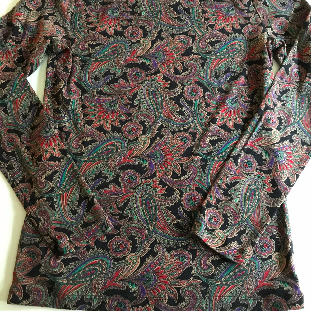 NWOT Lauren by Ralph Lauren Long Sleeves Tee Shirt - Picture 6 of 6